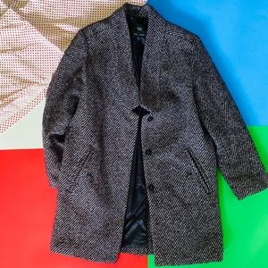SOLD [mango] heathered coat